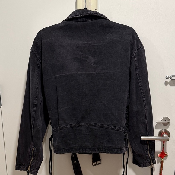 Free People Black Moto Jacket - Picture 2 of 2